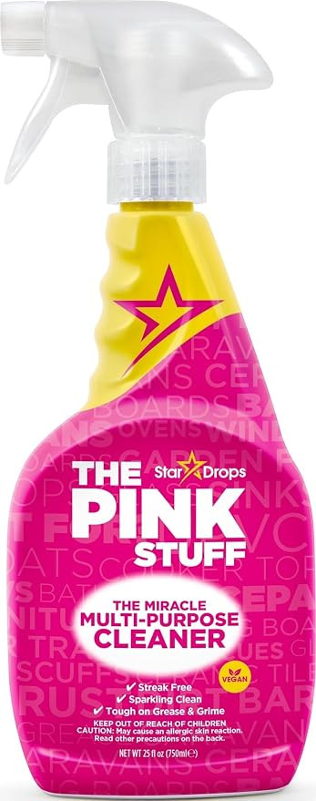 Stardrops - The Pink Stuff - The Miracle Multi-Purpose Cleaner Spray- 25.36 Fl Oz | Amazon (US)