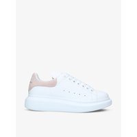 Alexander McQueen White Runway Leather Platform Trainers, Size: EUR 37 / 4 UK WOMEN | Selfridges
