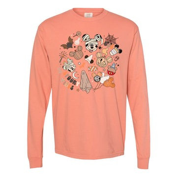 Monogrammed 'Disney Halloween' Long Sleeve T-Shirt | United Monograms