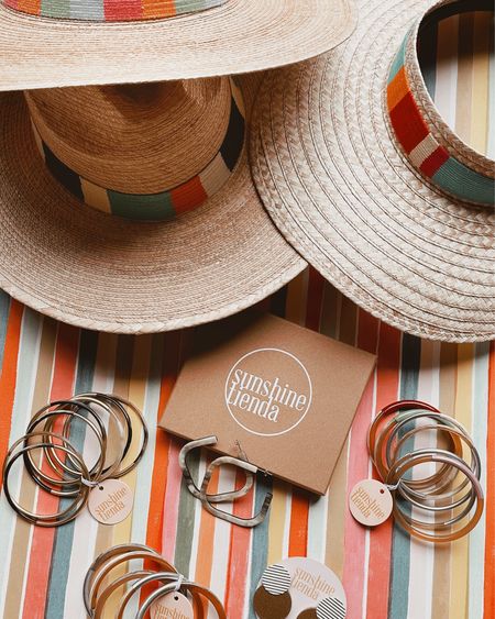 Sunshine on a cloudy day 🌤️ Sharing these colorful, vacation-inspired accessories that support female artisans and are crafted from ethically sourced materials. 

#vacationstyle #beach #hat #sunhat #jewelry #bangles #bracelets #earrings #buffalohorn #ethical #crafted #artisan #handmade 

#LTKunder50 #LTKGiftGuide #LTKtravel