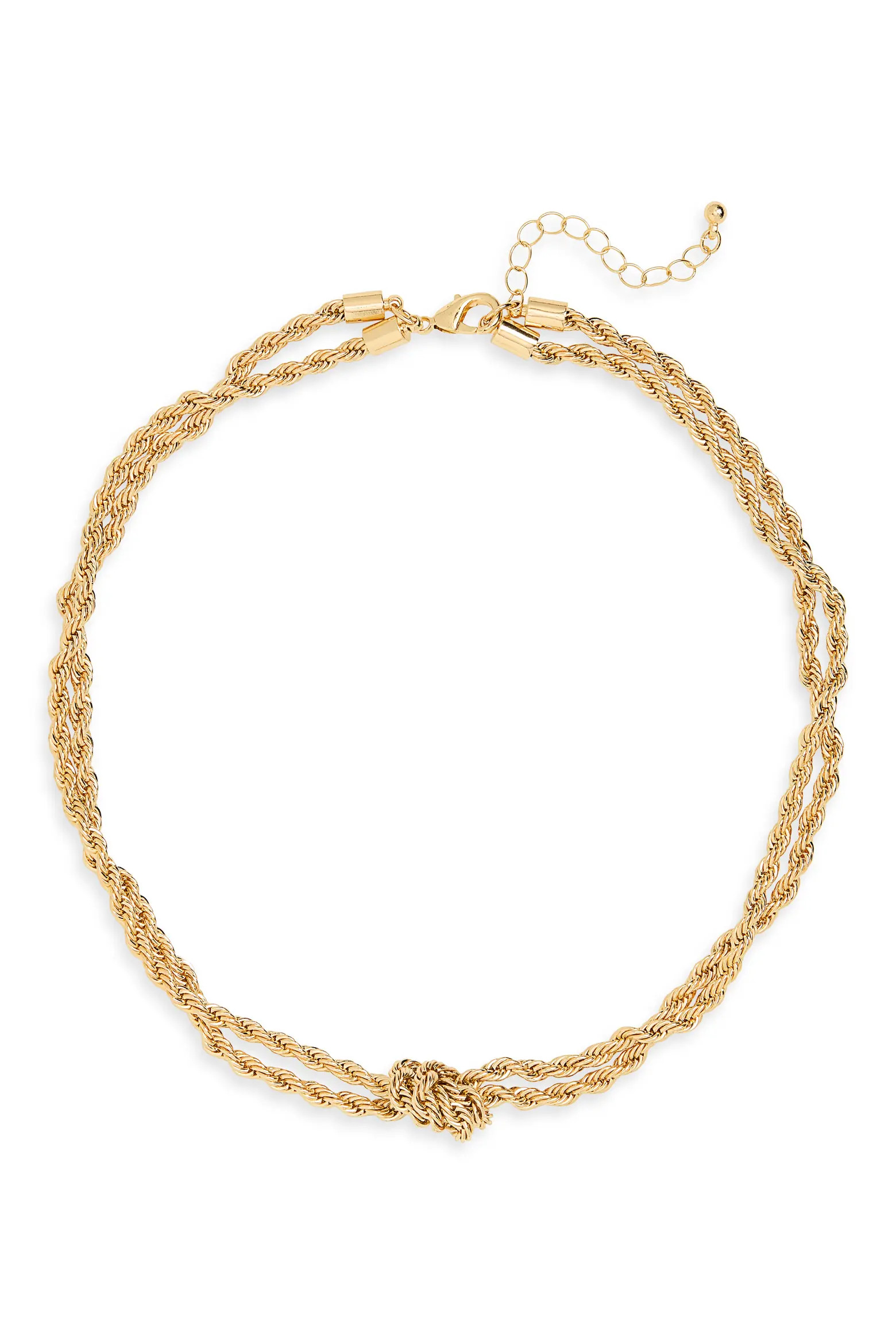 Knotted Rope Chain Necklace (Women) | Nordstromrack | Nordstrom Rack