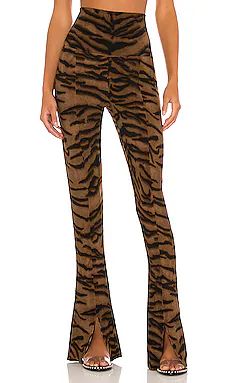 Norma Kamali Spat Legging in Brown Tiger from Revolve.com | Revolve Clothing (Global)