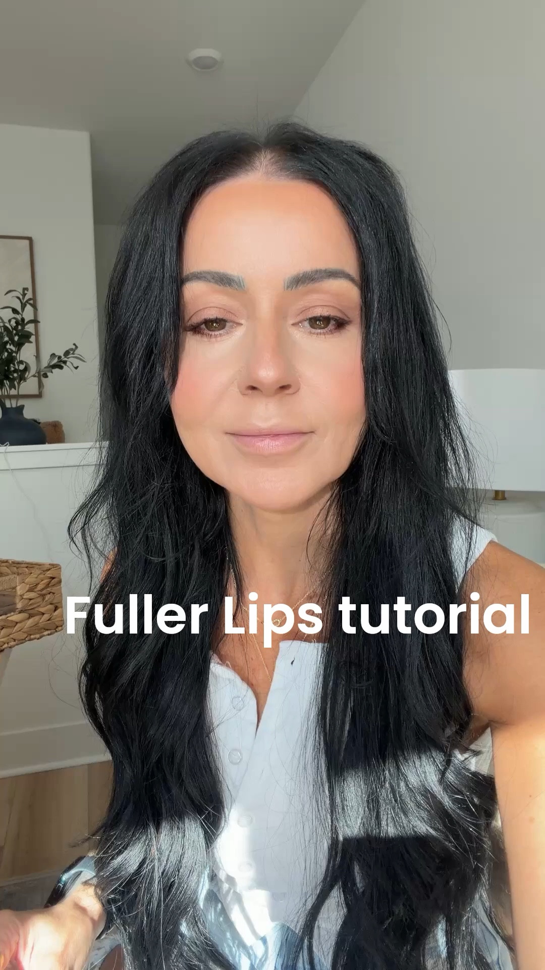 This is my go to hack for a fuller pout! Fuller lips without the need for more filler 
Work of art liner
Saie - color bounce 
Mac - Myth

#LTKBeauty #LTKOver40