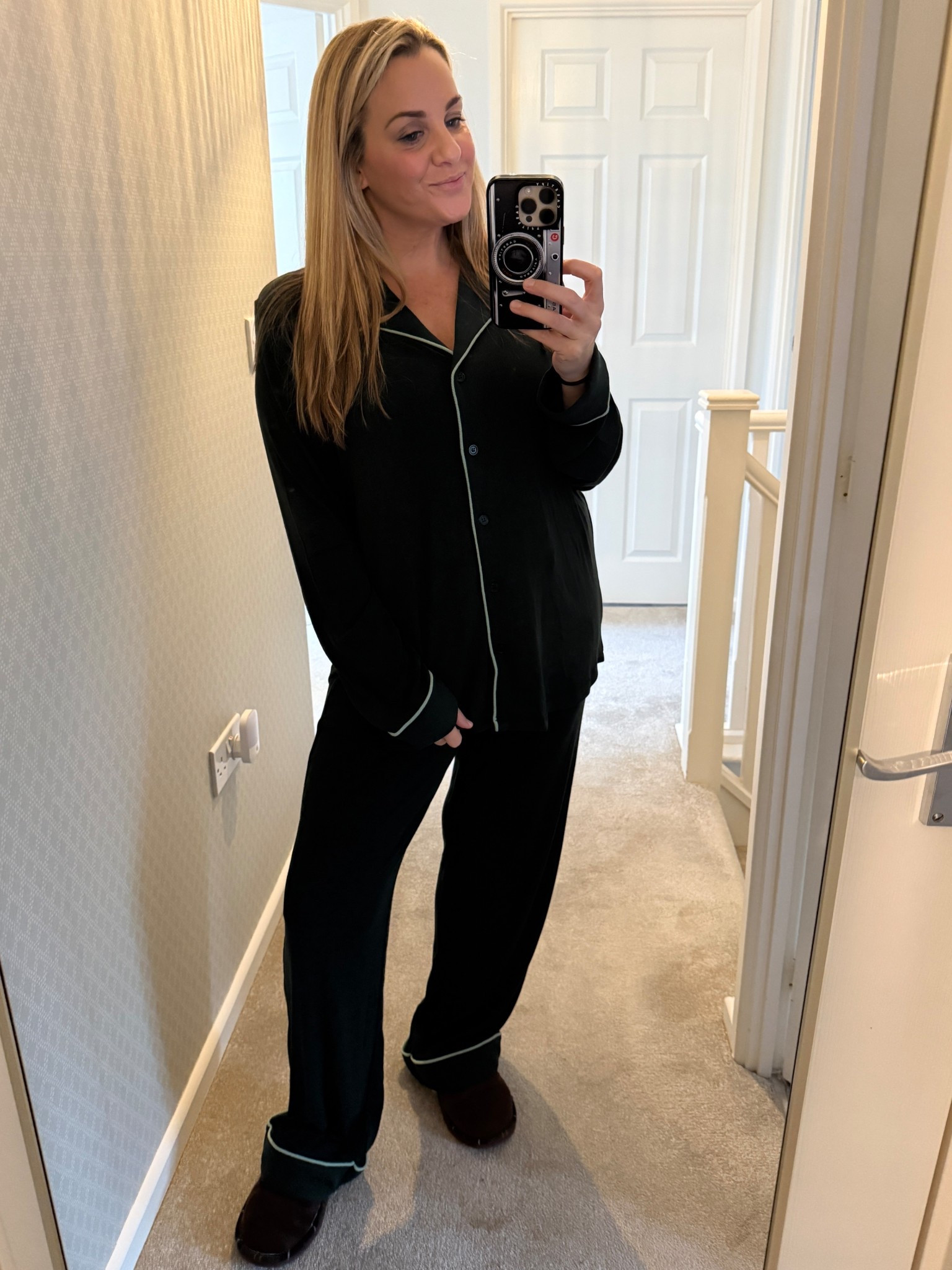 The Cozy Earth Sale is ON! Use my code CE-TRAVELINGTERRY along with their site wide sale and get up to 40% off your order. 

This ribbed knit pajama set is so warm and comfy and perfect for the colder temps this winter. 

•  Product:  Women's Bamboo Rib-Knit Classic Long Sleeve Pajama Set
•  Size:  M (I’m 5’1” and would maybe go with a S next time for this set)
•  Color:  Spruce

#cozyearthpartner #cozyearth #pajamaset 

#LTKGiftGuide #LTKHoliday #LTKSeasonal