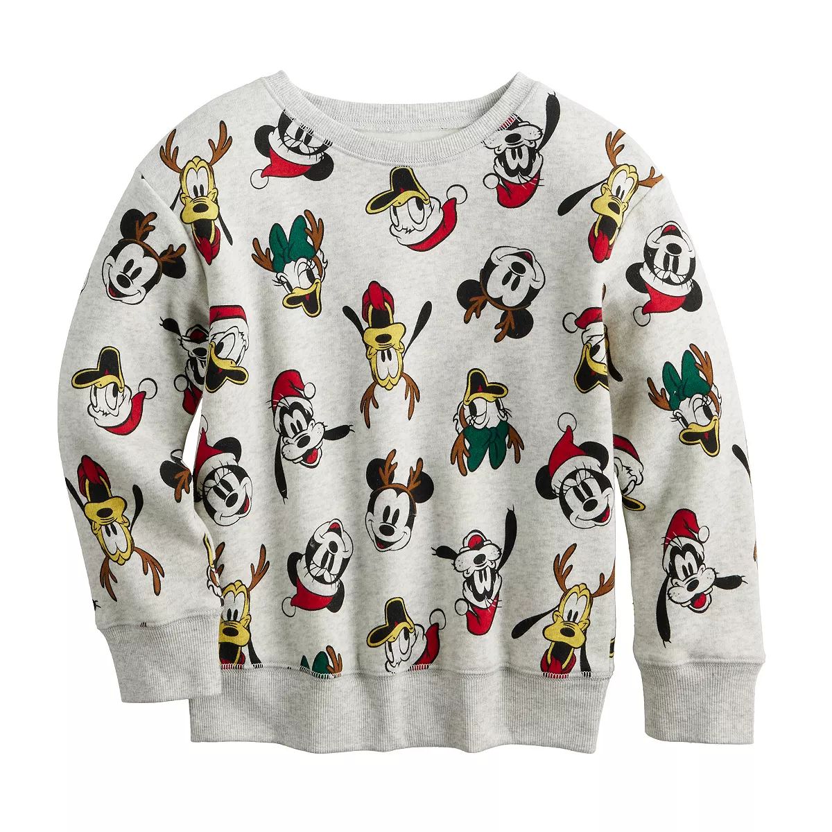 Disney's Mickey Mouse & Friends Boys 4-12 Christmas Graphic Fleece Sweatshirt | Kohl's