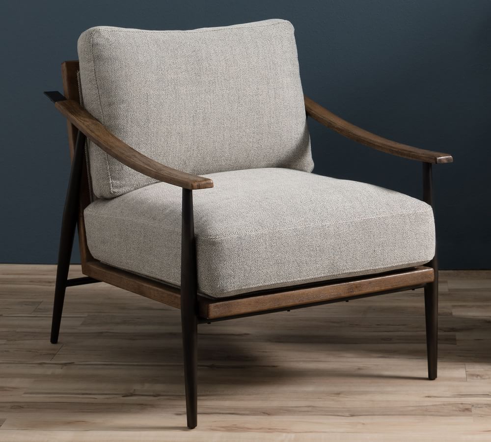 Lakeport Upholstered Armchair | Pottery Barn (US)