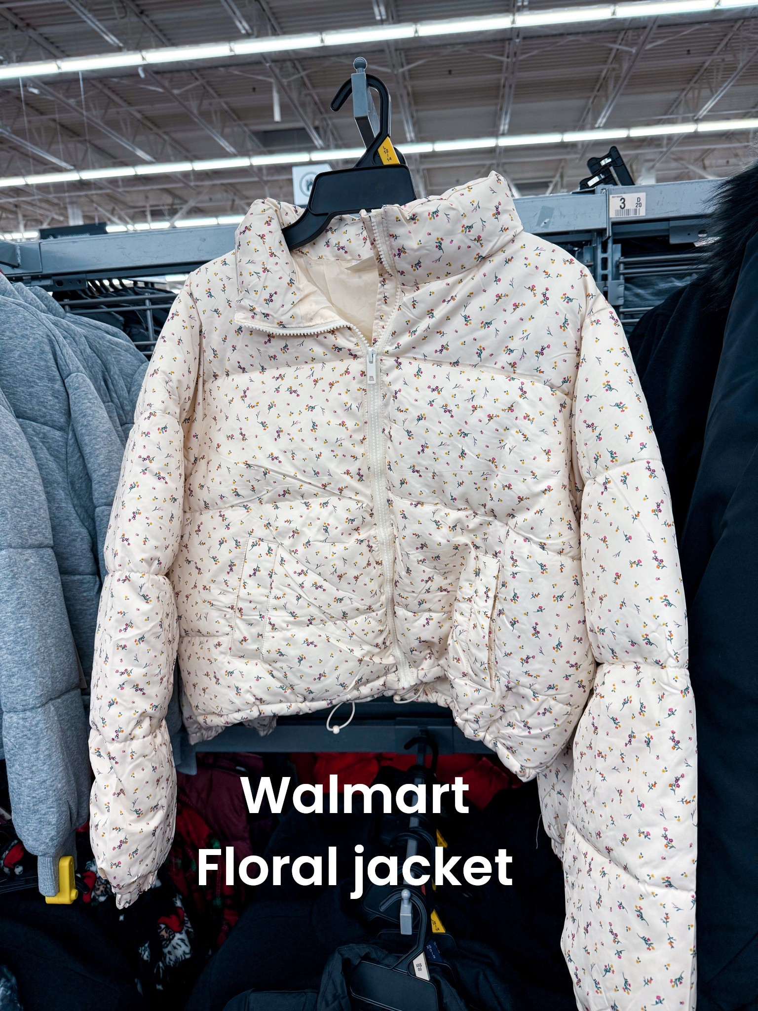 Walmart floral puffer jacket! 

#LTKFindsUnder50 #LTKFindsUnder100 #LTKSaleAlert