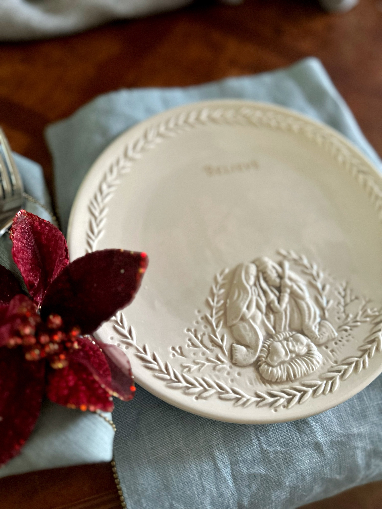 Nativity Dessert Plate Set 

#LTKSeasonal #LTKHoliday #LTKHome