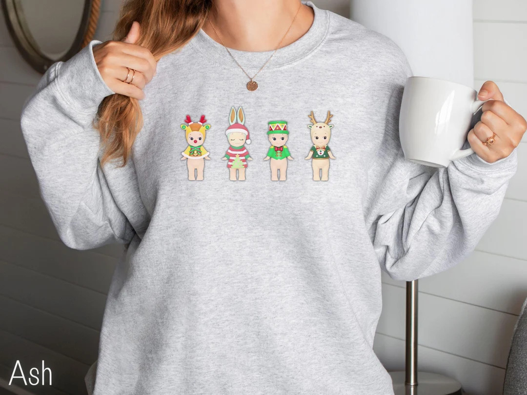 Sonny Angel Sweatshirt | Cute Kawaii Style Pullover | Gift For Sonny Angels Lovers | Christmas Sw... | Etsy (US)