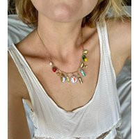 Coastal Charm Necklace - Picnic New England Clay | Etsy (US)