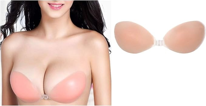 SturdyFoot Strapless Stick ON Bra Chicken Fillet Cup A B C D | Amazon (UK)