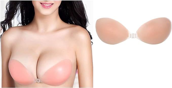 SturdyFoot Strapless Stick ON Bra Chicken Fillet Cup A B C D | Amazon (UK)