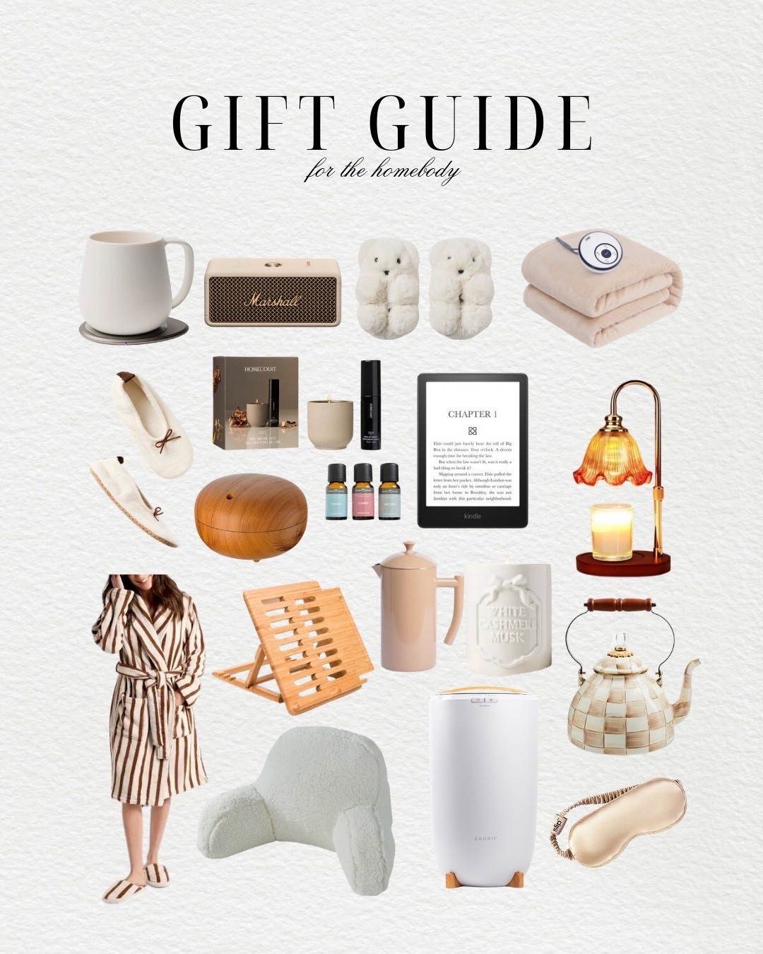 HOLIDAY GIFT GUIDE - For the Homebody 🎄☕🕯️

Cozy gifts for anyone who loves staying in. From soft loungewear to candles, mugs, and at-home comforts, these picks are perfect for slow mornings and cozy nights.
Shop my favorite homebody gift ideas below - perfect for winter, self-care days, and thoughtful holiday gifts.

homebody gifts • cozy gifts • gifts for staying in • winter essentials • cozy home finds • holiday gift guide 2025

#LTKgiftguide #LTKhome #LTKwinter