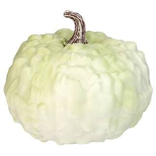 7.5" Green Textured Pumpkin Tabletop Décor | Michaels Stores