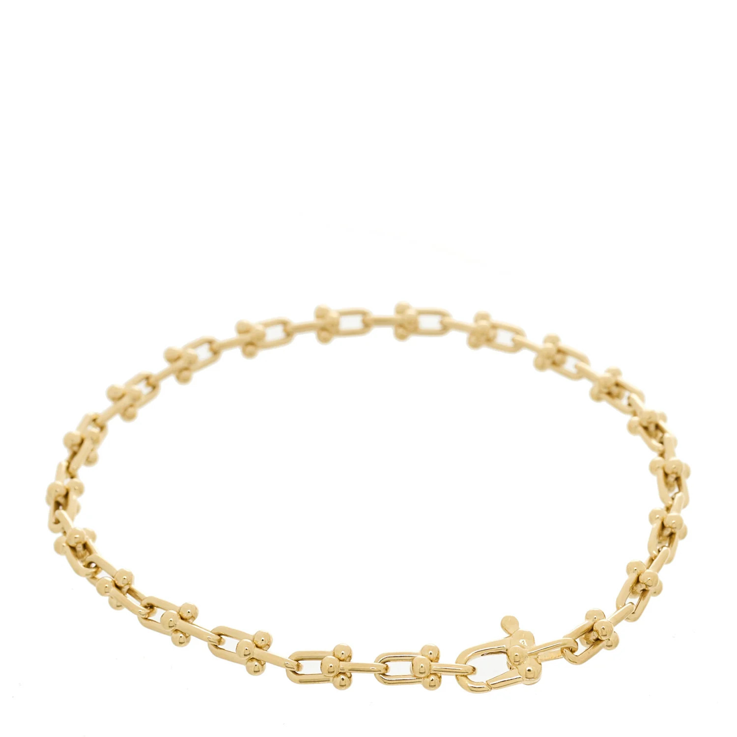 18K Yellow Gold Micro HardWear Link Bracelet | FASHIONPHILE (US)