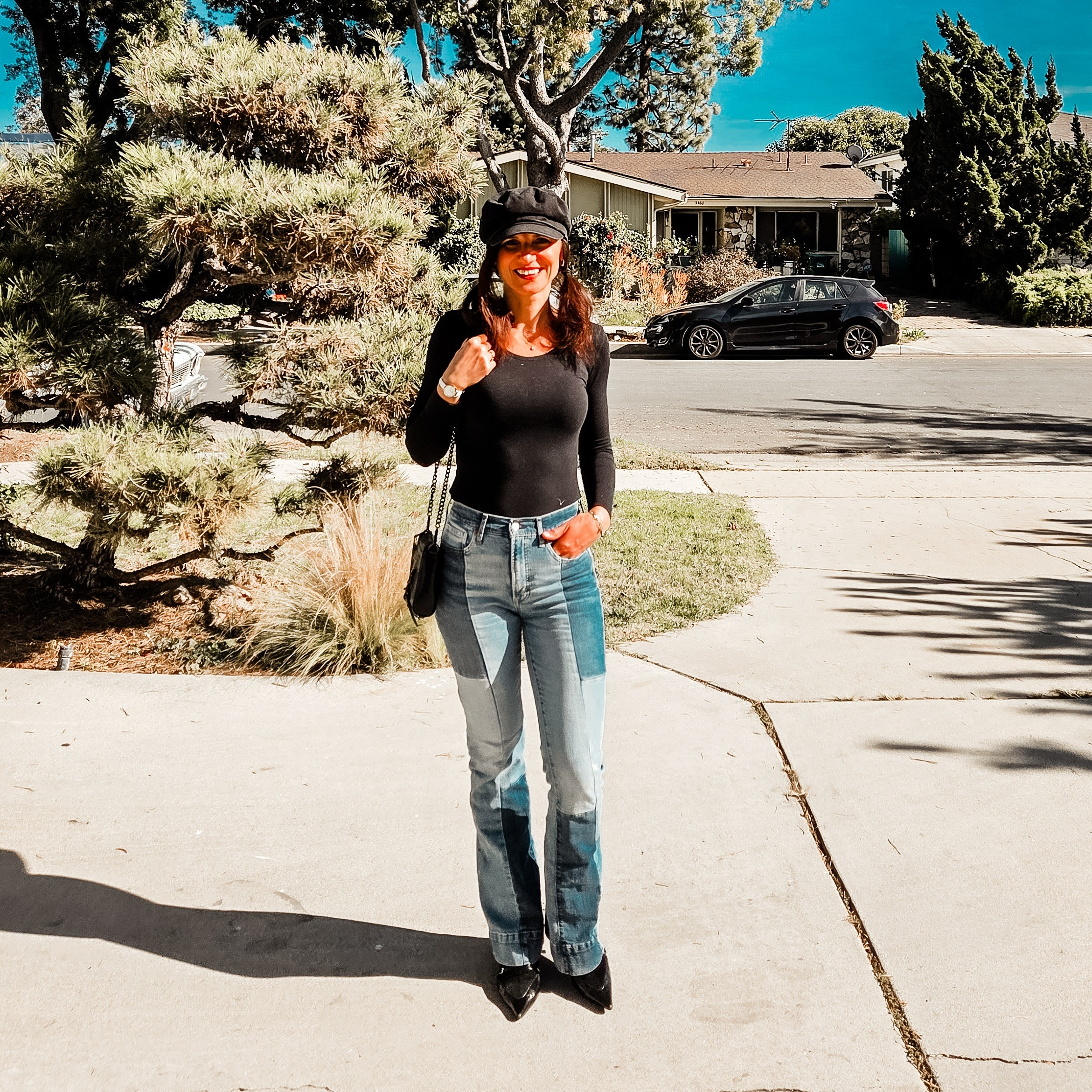 These jeans take me back to the early 2000s! Flare with a twist! 

#LTKOver40 #LTKFindsUnder50 #LTKSaleAlert