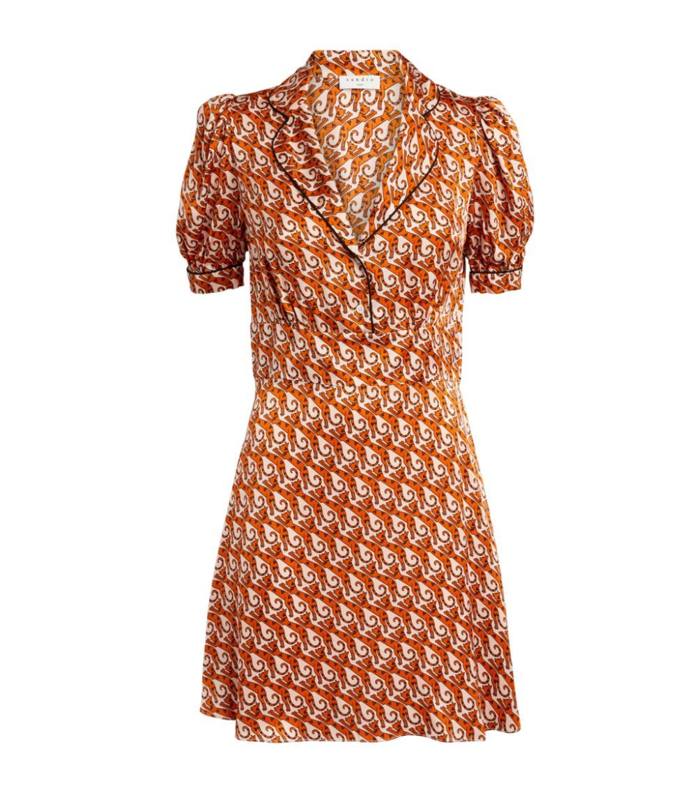 Cheetah-Print Mini Dress | Harrods