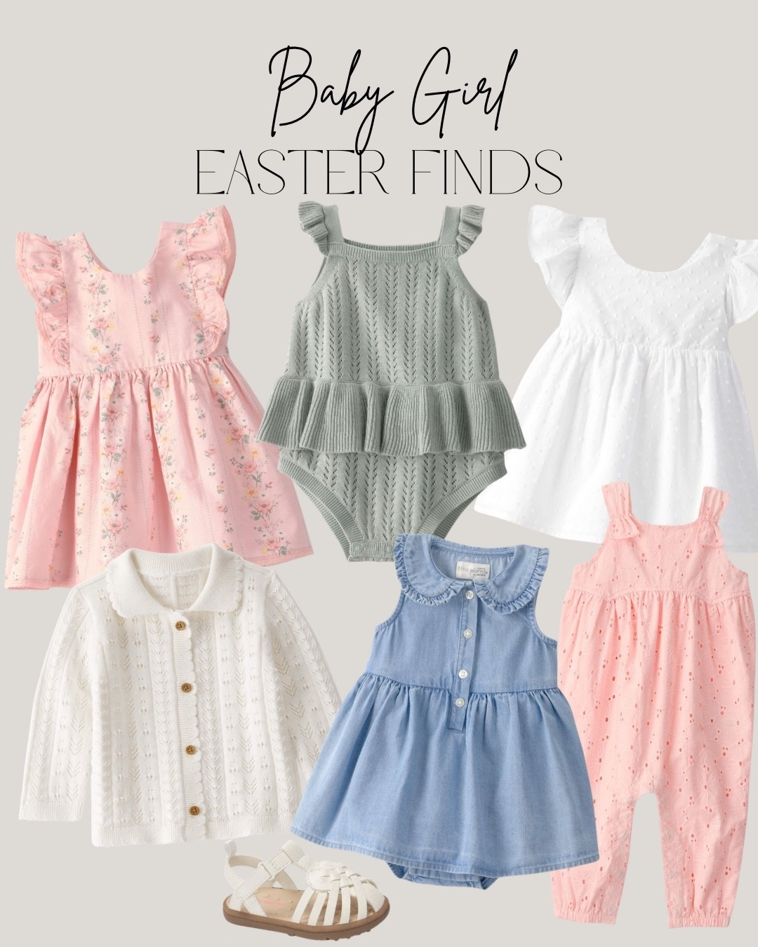 Adorable spring and Easter finds for baby girl!

#LTKKids #LTKBaby #LTKmomlife