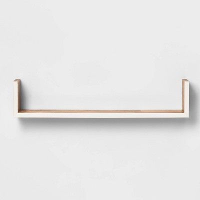 Wall Shelf with Resin Inlay Natural/Ivory - Opalhouse™ | Target