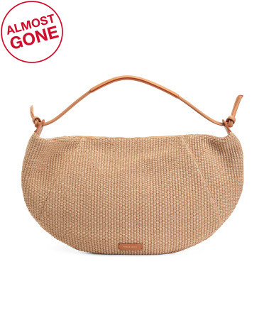Made In Italy Fortuna Raffia Bag | TJ Maxx