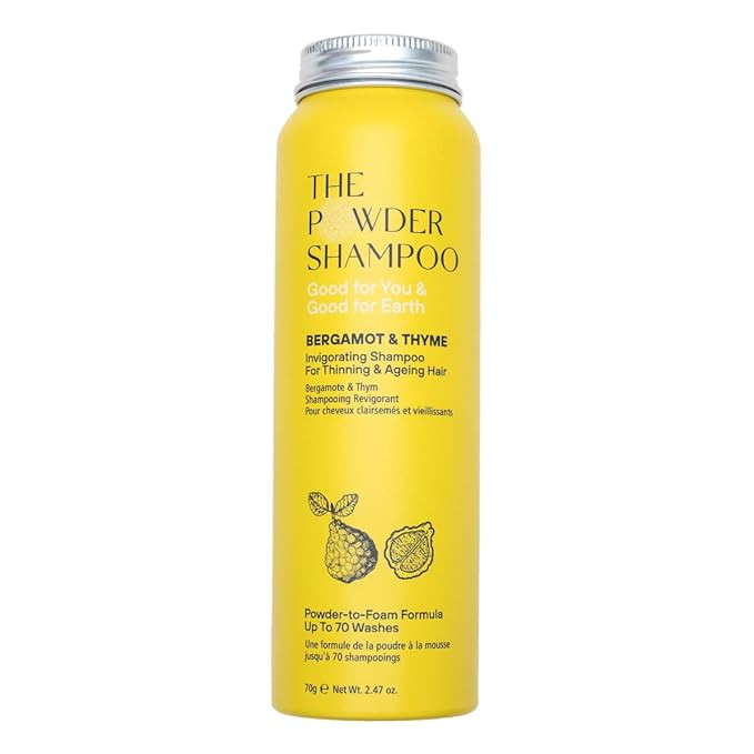 The Powder Shampoo - Powder Shampoo Aluminum Bottle Invigorating & Stimulating Shampoo (Thyme & B... | Amazon (US)