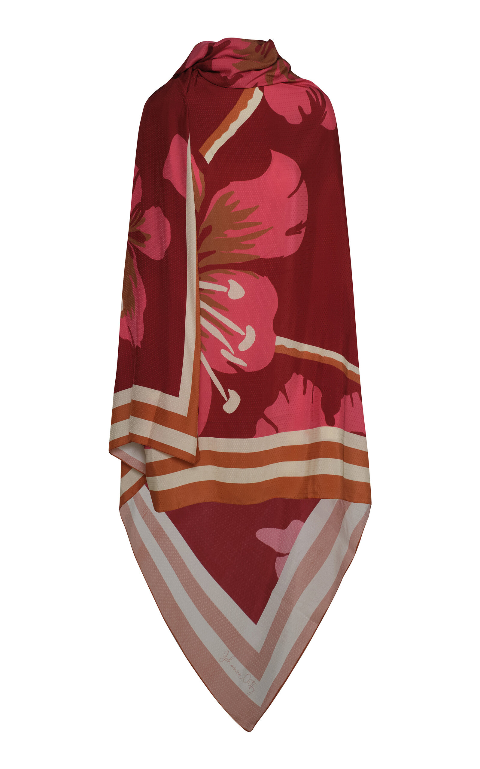 Delicate Astromelia Silk-Blend Shawl | Moda Operandi (Global)