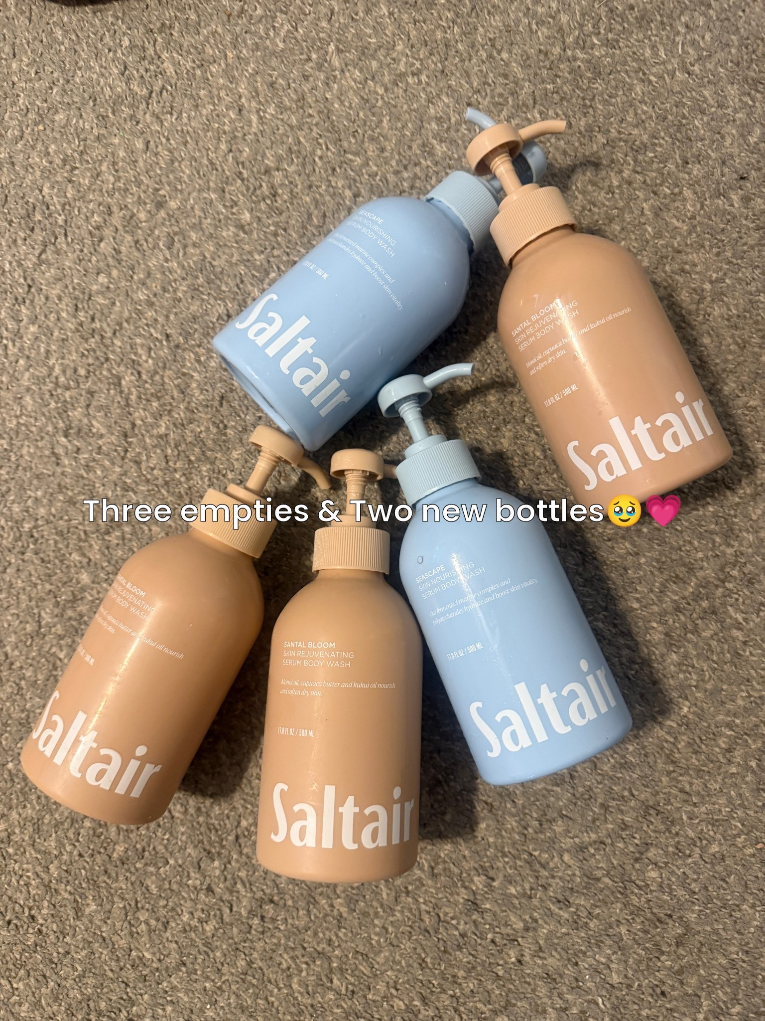 Saltair has my heart if you can’t tell🥹😍 the soaps are everything and it’s what I pick up every single time I’m running low!  I even use the Naturium glow getter with it and I’m obsessed!💗 10/10 recommend the Saltair products cause they’re amazing! I get mine at Target cause it’s closer than Ulta but Ulta has a bigger selection with more goods🙌🏽🙌🏽👏🏽 #saltair #bodywash #skincare 

#LTKselfcare #LTKmomlife #LTKBeauty