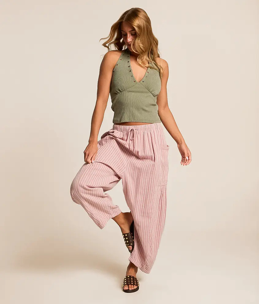 Striped Taper Pant | Buckle