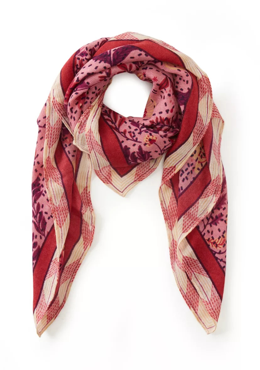 Folk Square Scarf | Belk