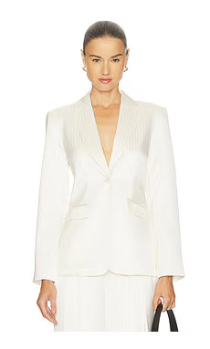 Georgia Satin Stripe Cheyenne Blazer
                    
                    Five to Sept | Revolve Clothing (Global)