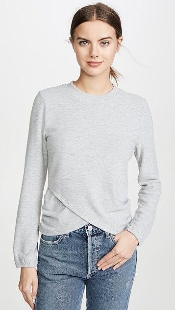 The Soft Spun Ruched Top | Shopbop