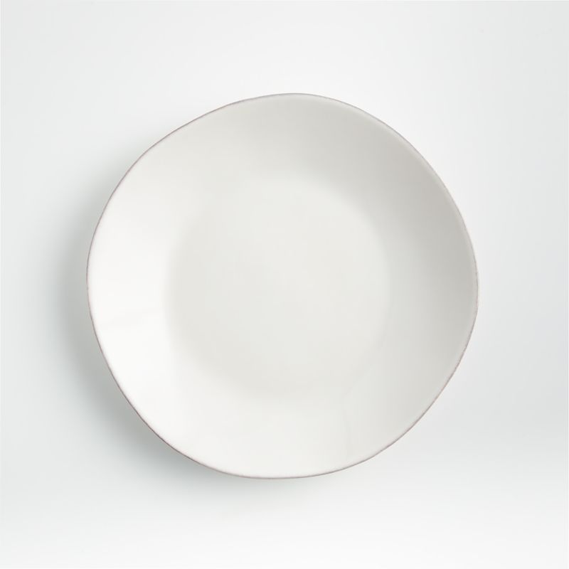 Marin White Salad Plate + Reviews | Crate and Barrel | Crate & Barrel
