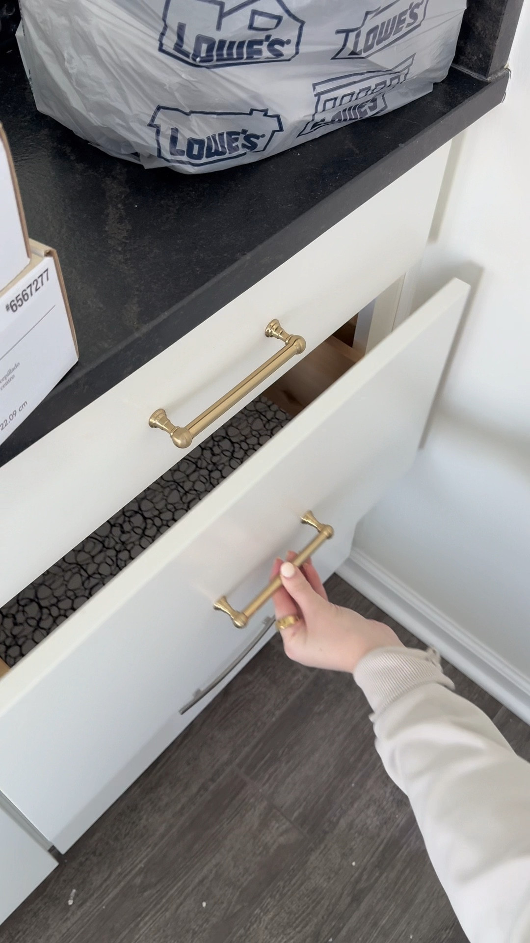 home renovations! Curtains, hardware, flooring, paint!