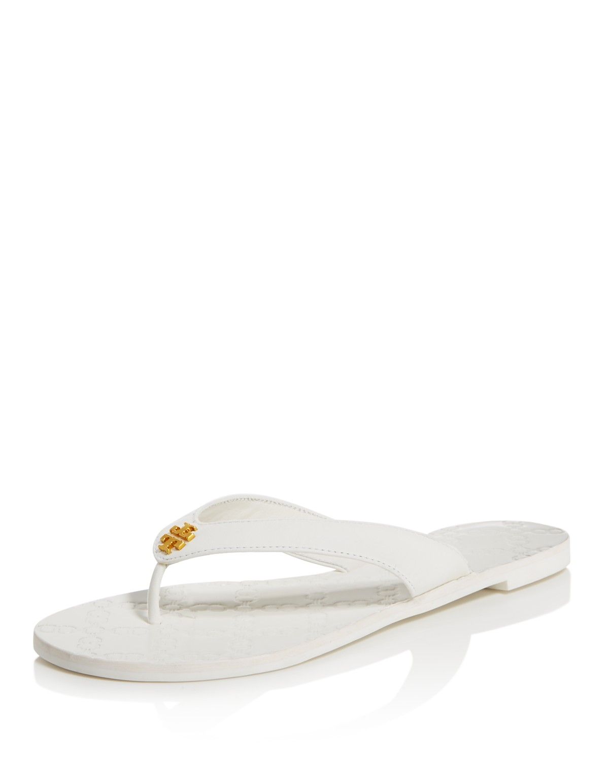 Tory Burch Women's Monroe Leather Thong Sandals | Bloomingdale's (US)