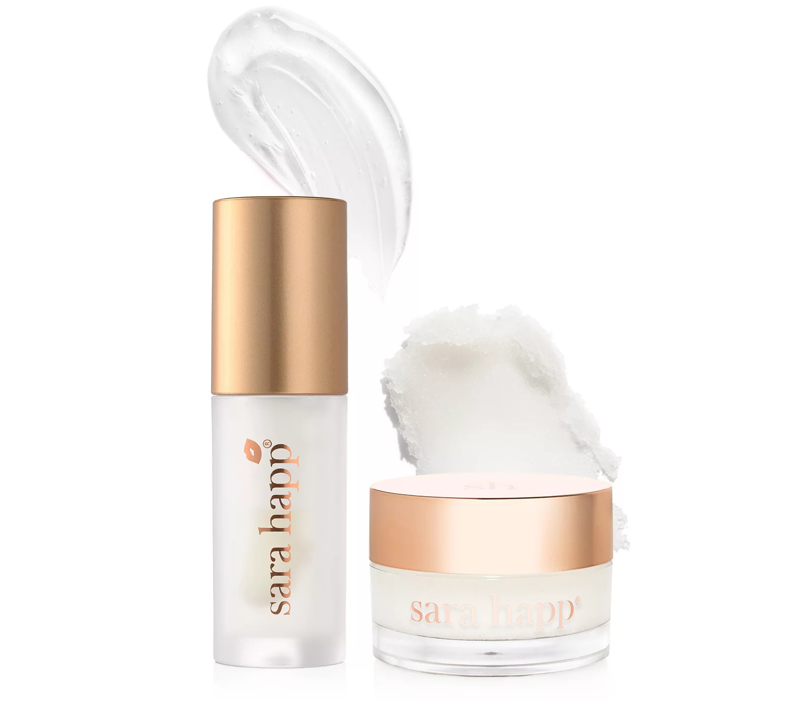 Sara Happ Lip Plump & Scrub 2pc Set | QVC