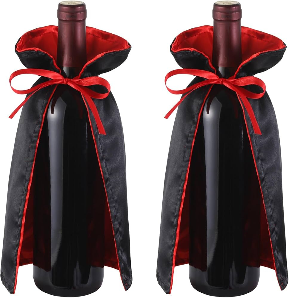 SIRIPHUM Dracula Vampire Wine Holder - Halloween Decoration, Party & Fall Hostess Gift (2), JPD00... | Amazon (US)