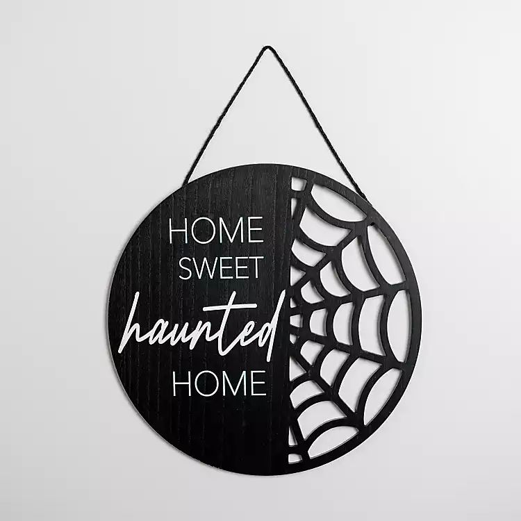 Home Sweet Haunted Home Wall Plaque | Kirkland's Home