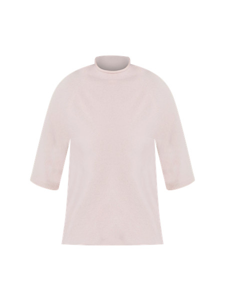 Cashmere Roll Neck Sweater Tee | Ann Taylor