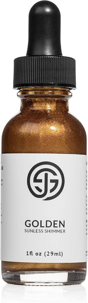 Golden Shimmer Drops - Sunless Glitter Additive - 1oz | Amazon (US)