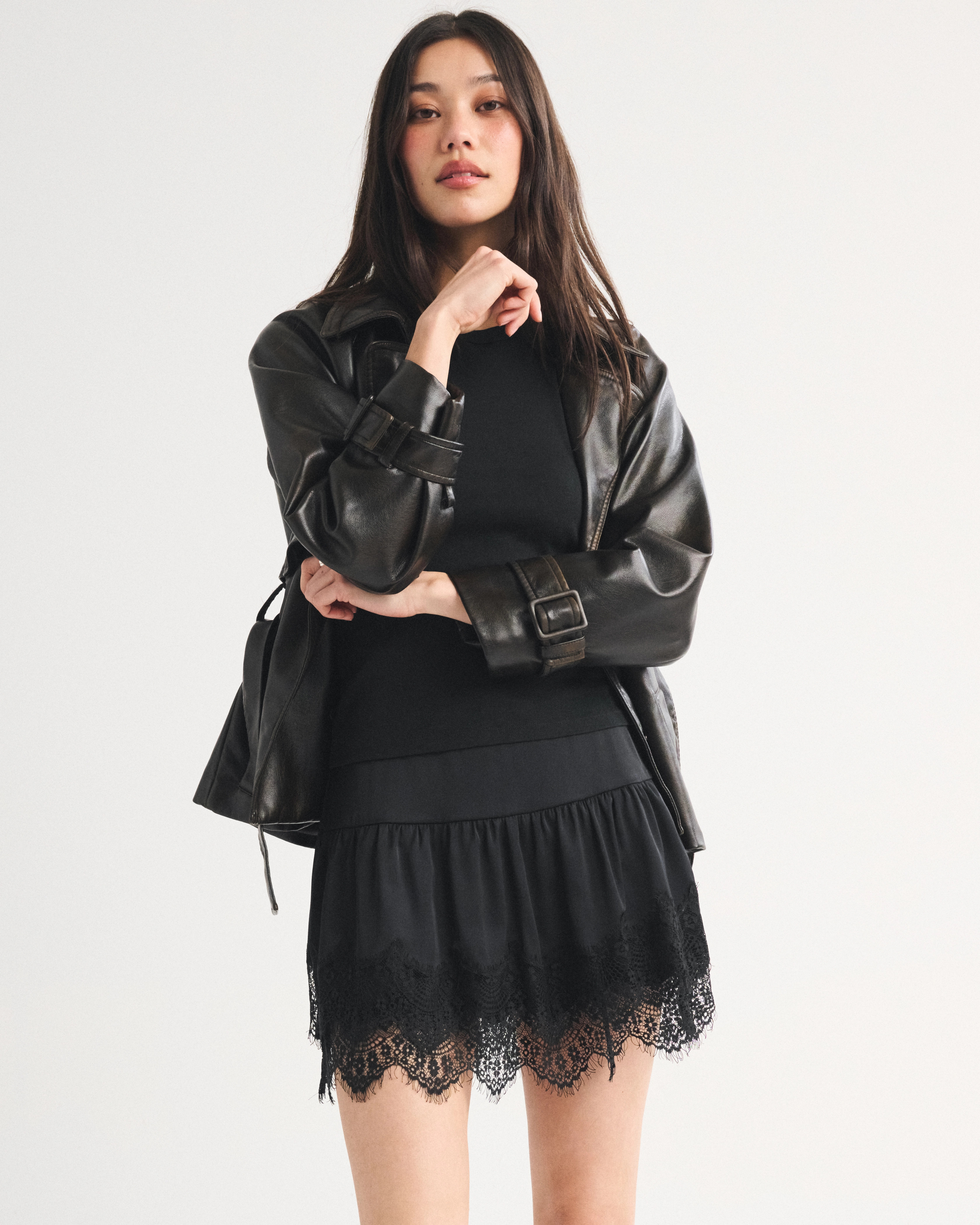 Boho Mini Skort | Abercrombie & Fitch (US)