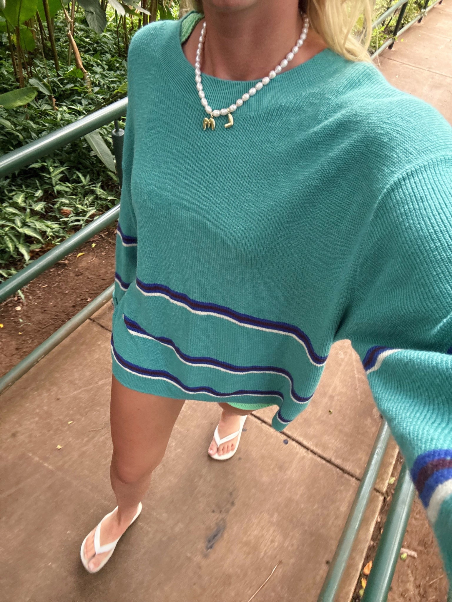 Wore this sweater again adventuring 👗🐟

#LTKootd