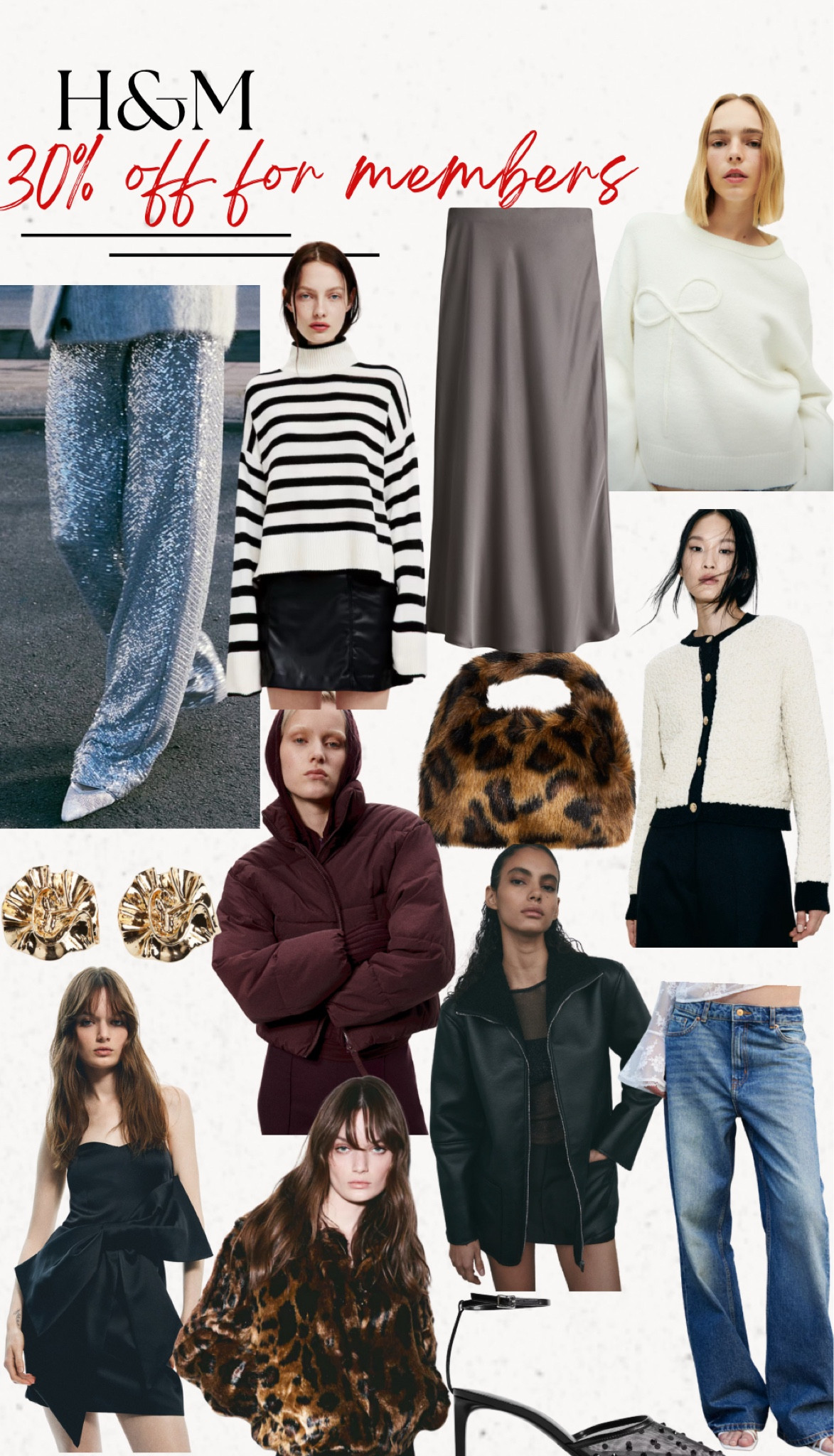 H&M 30% off for members 

#LTKCyberWeek #LTKGiftGuide #LTKStyleTip