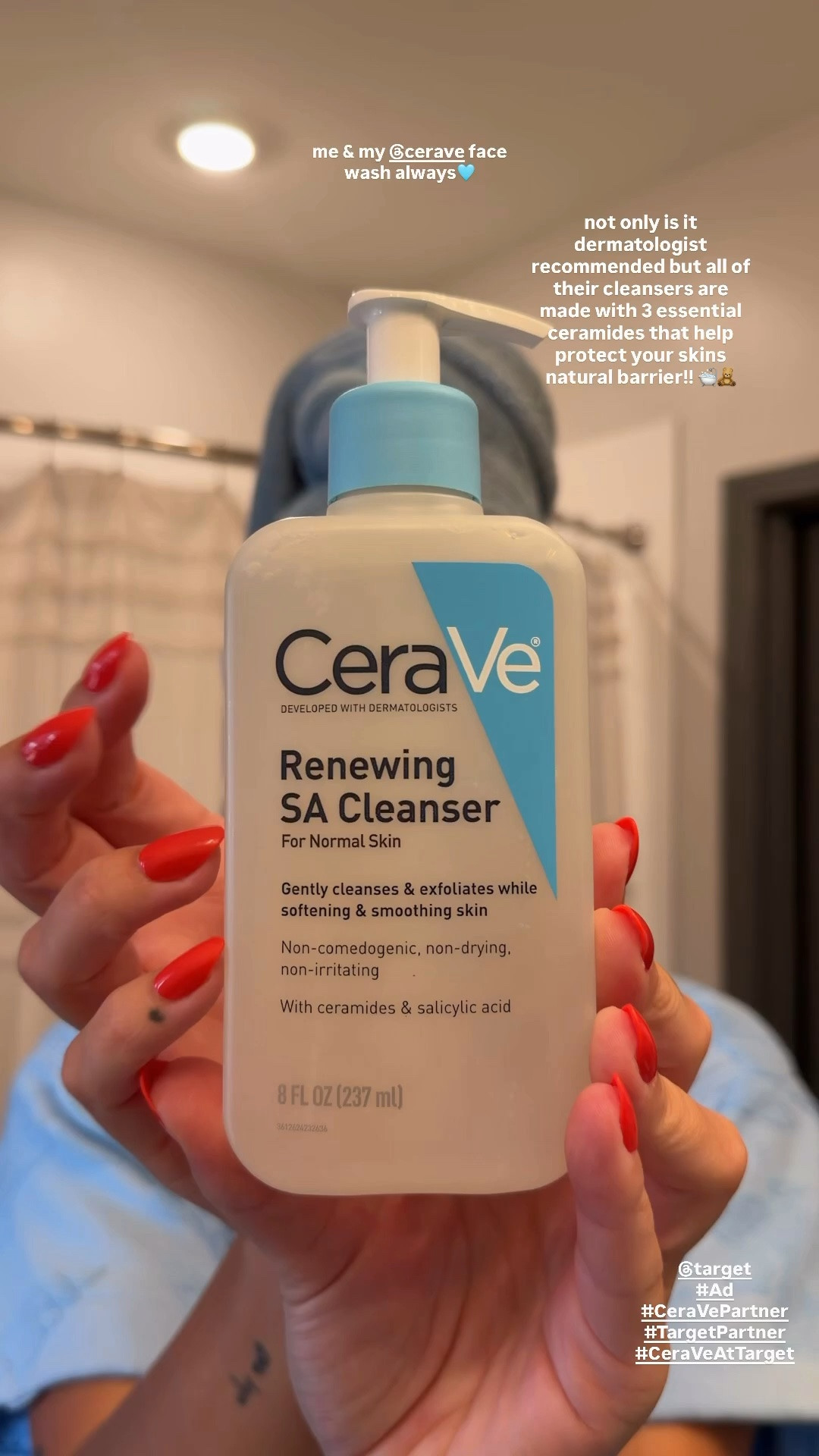 #Ad @Target and @cerave are the perfect combo🩷 #TargetPartner #CeraVePartner #CeraVeAtTarget @shop.ltk #liketkit