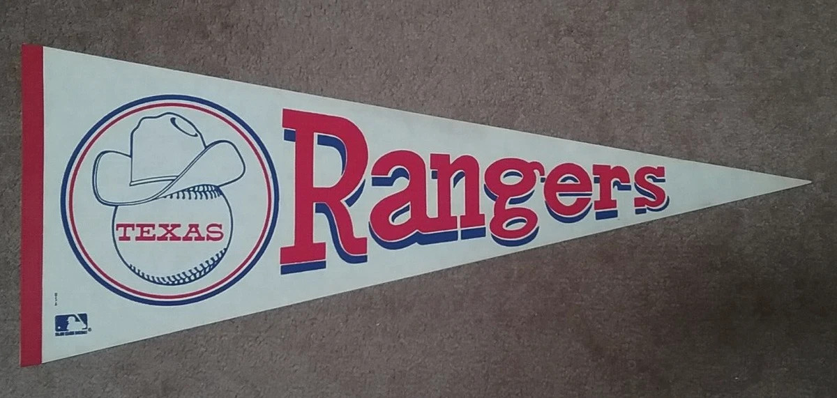 Vintage 1970's Texas Rangers Baseball Pennant. | eBay US