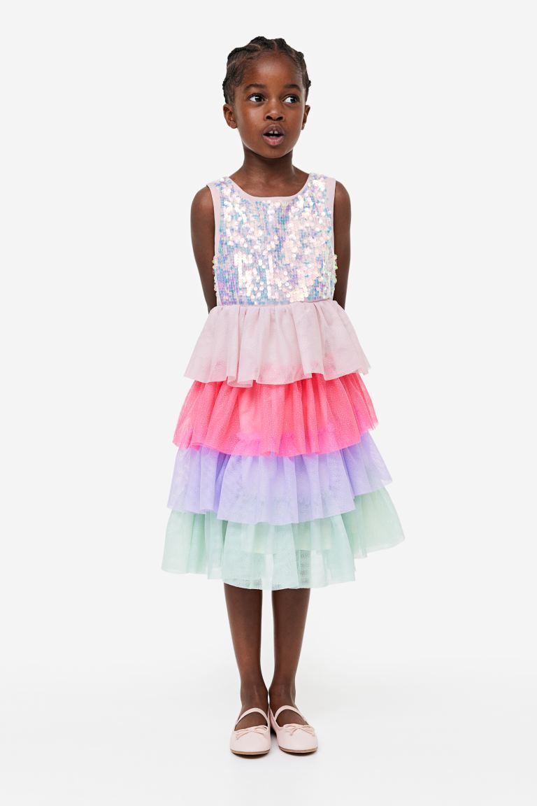 Sequined Tulle Dress | H&M (US + CA)