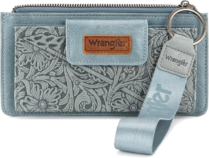 X Wrangler Wristlet Wallet for Women RFID Blocking Clutch Wallets Card Cases & Money Organizers B... | Amazon (US)
