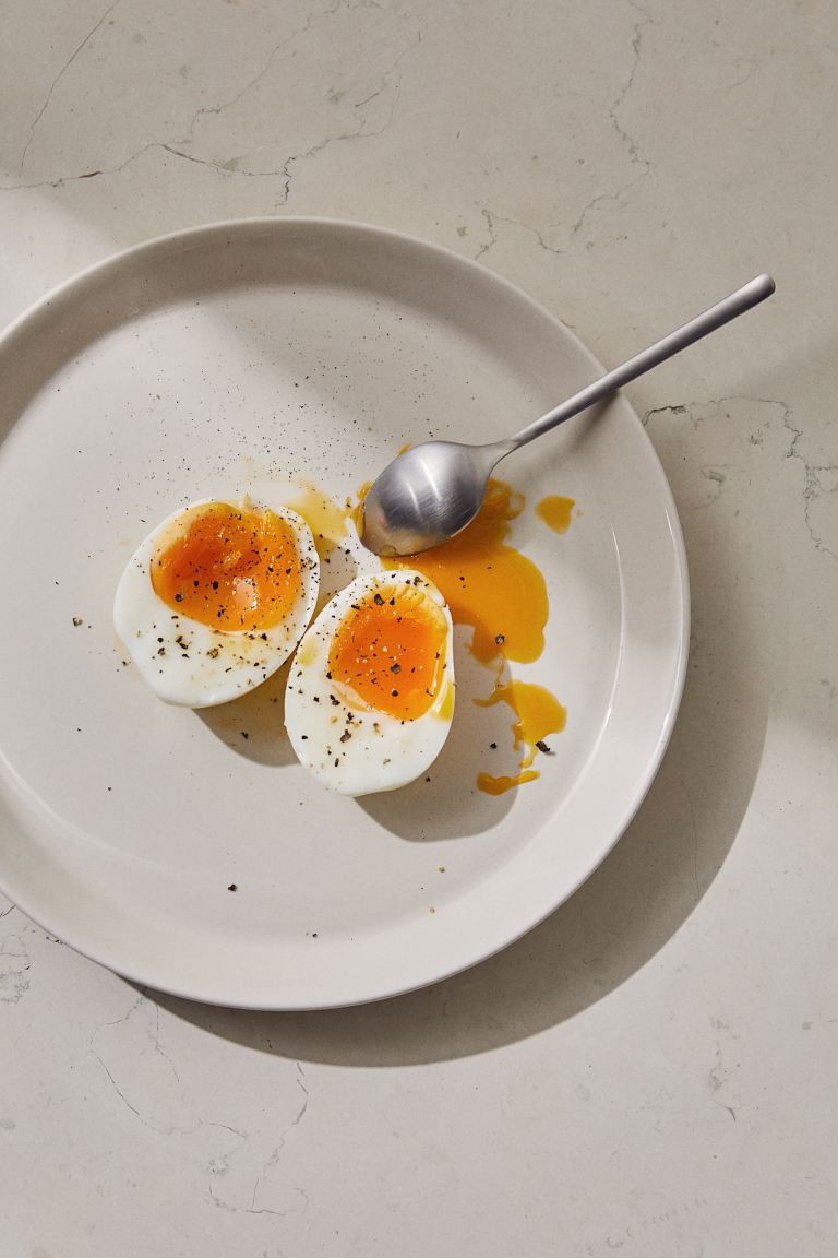 4-pack Stoneware Medium Plates - White - Home All | H&M US | H&M (US + CA)