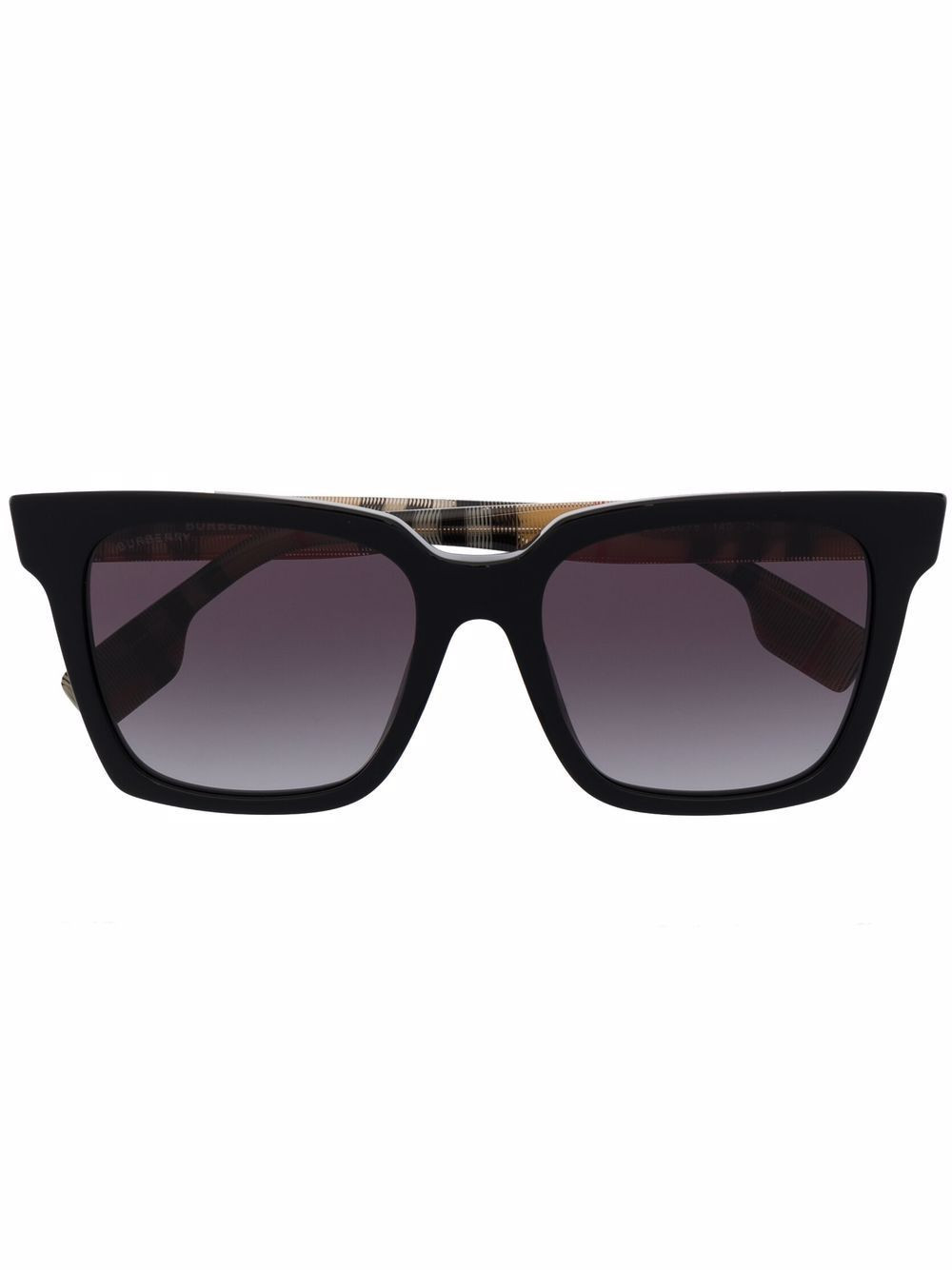 Burberry Eyewear square tinted sunglasses - Black | Farfetch Global