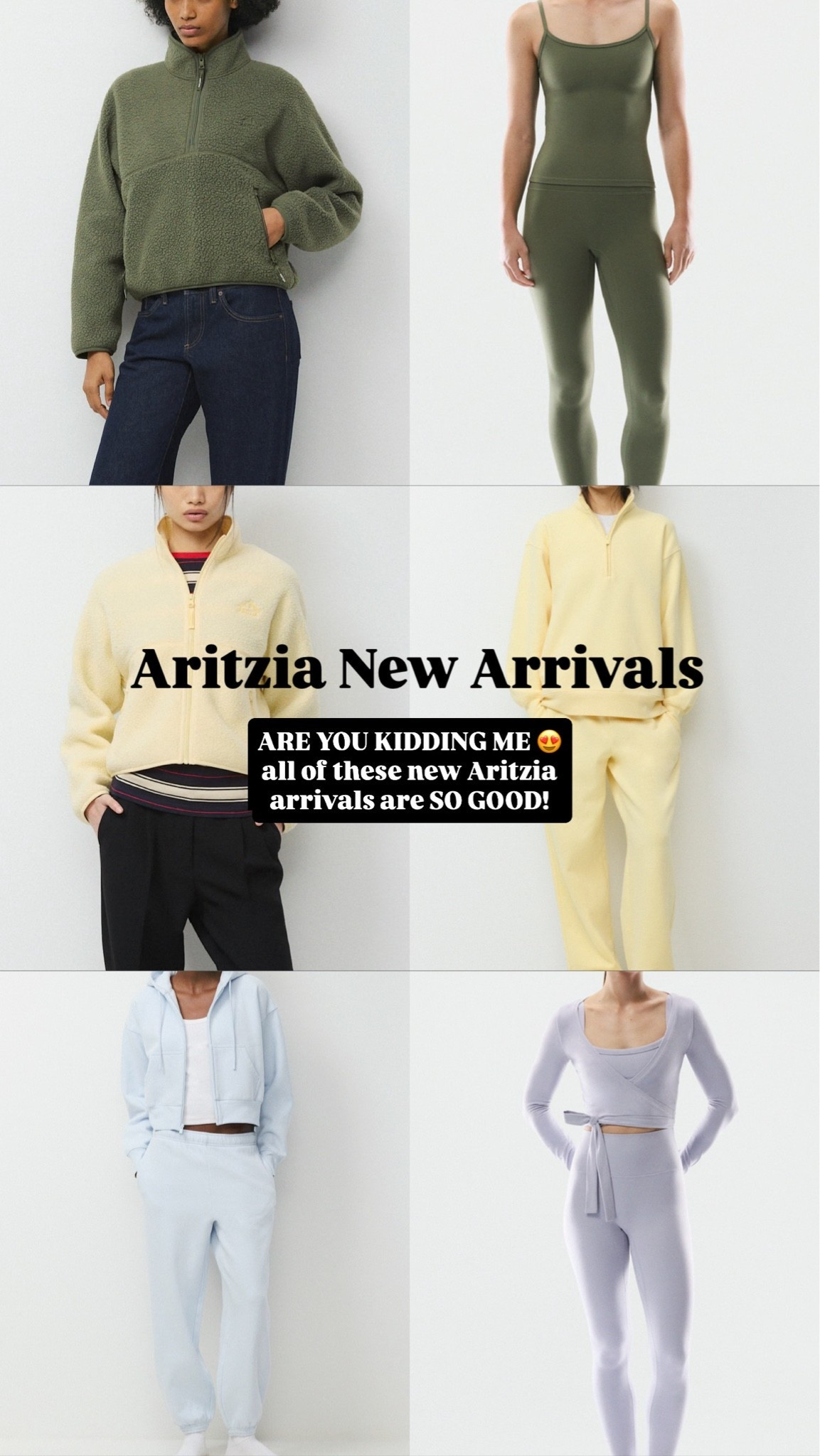 I’m unwell 😂😅 I need it all! These new @Aritzia arrivals are insane!!