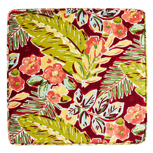 Tropical Cherry Outdoor Deep Seat Cushion | At Home